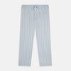 Light Green and Blue Stripe Pyjama Trousers