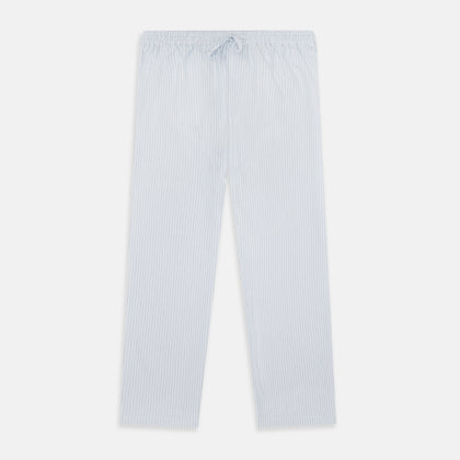 Blue Multi Pinstripe Pyjama Trousers