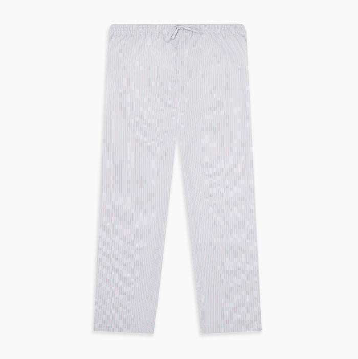 Red Multi Pinstripe Pyjama Trousers Image 4