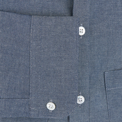 Steel Blue Piccadilly Shirt Image 2