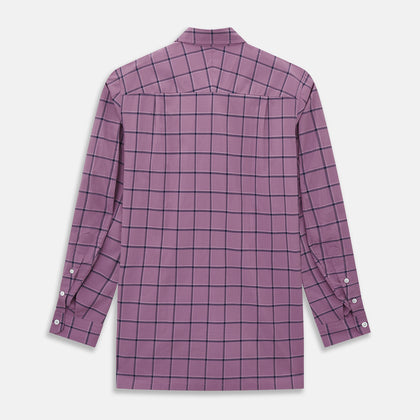 Online Exclusive · Antique Pink Grid Check Piccadilly Shirt Image 2
