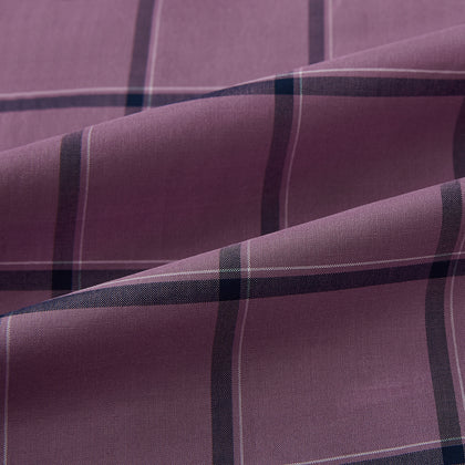 Online Exclusive · Antique Pink Grid Check Piccadilly Shirt Image 5