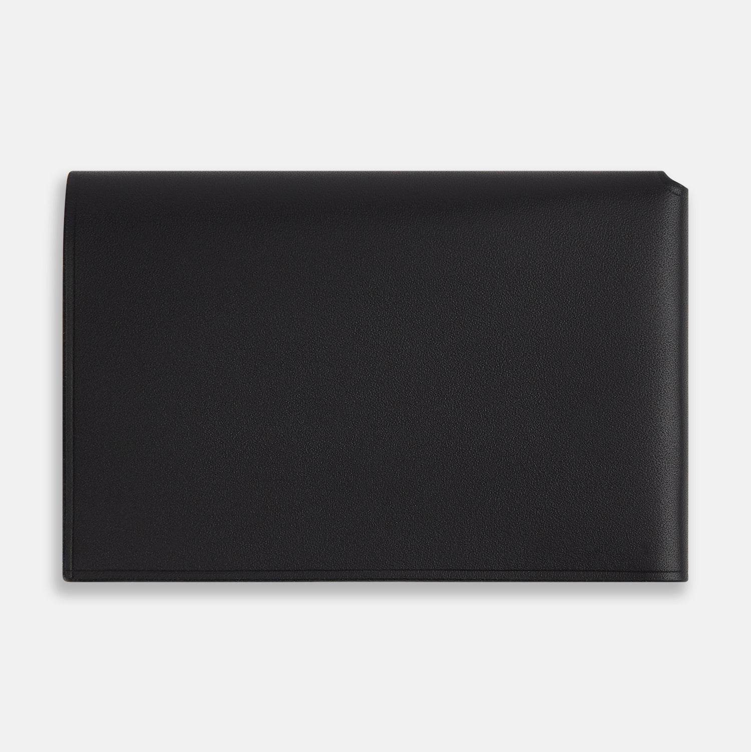 View 1 of product Navy Leather Trifold Wallet OS