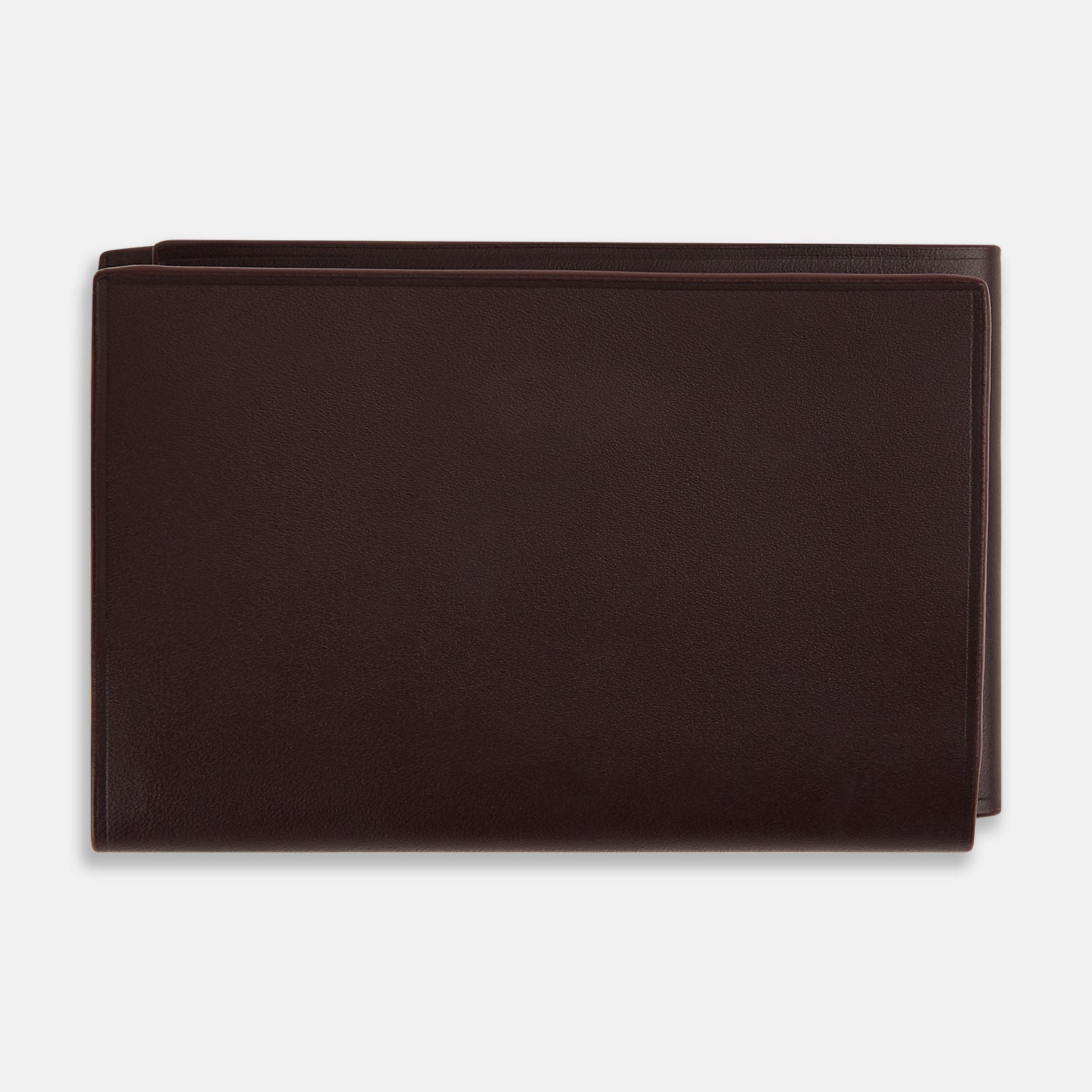 View 5 of product Burgundy Leather Trifold Wallet OS