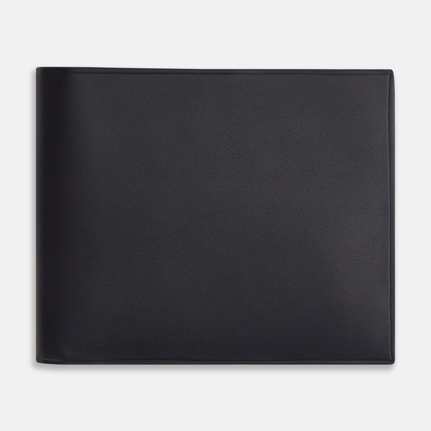View 1 of product Navy Leather Bi-Fold Wallet OS