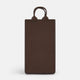 Dark Chocolate Leather Pen holder OS
