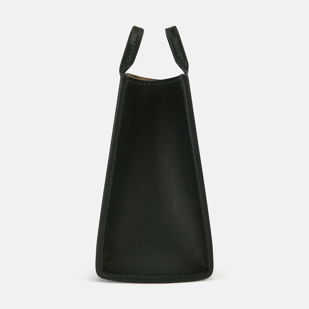 Forest Green Leather Pen holder OS