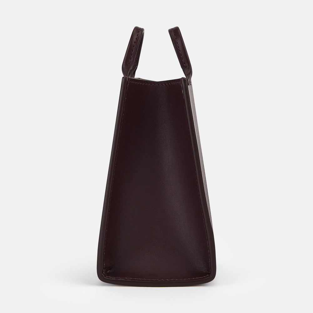 Burgundy Leather Pen holder OS