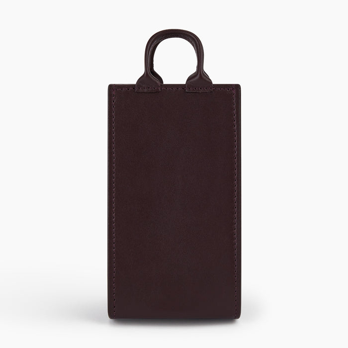 Burgundy Leather Pen holder Image 5