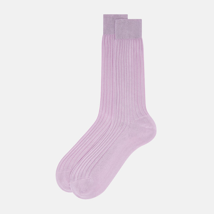 Pink Mid-Length Socks Image 1