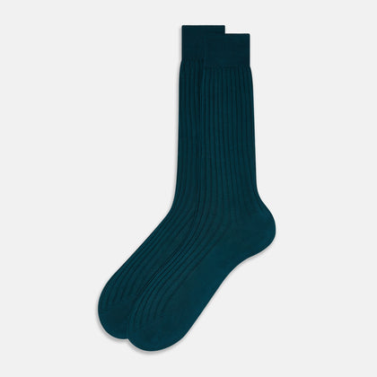 Forest Green Mid-Length Socks
