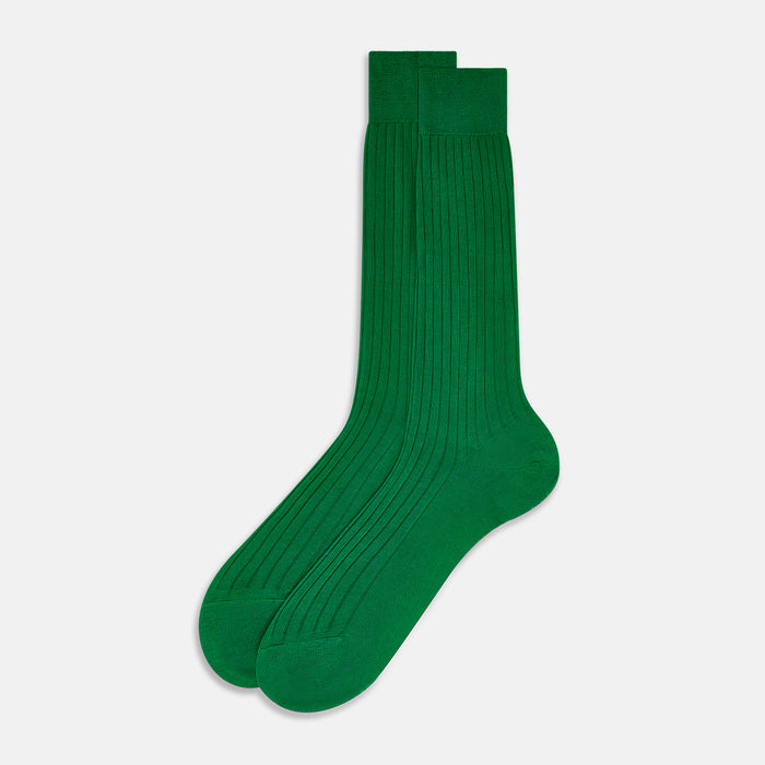 Fern Green Mid-Length Socks Image 1
