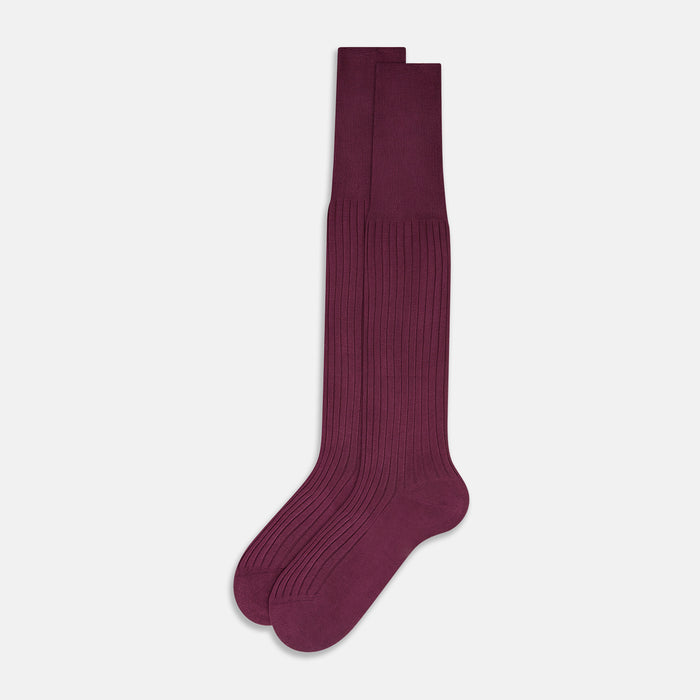 Antique Pink Long Socks Image 1