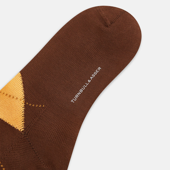 Coffee Check Mid-Length Socks Image 2