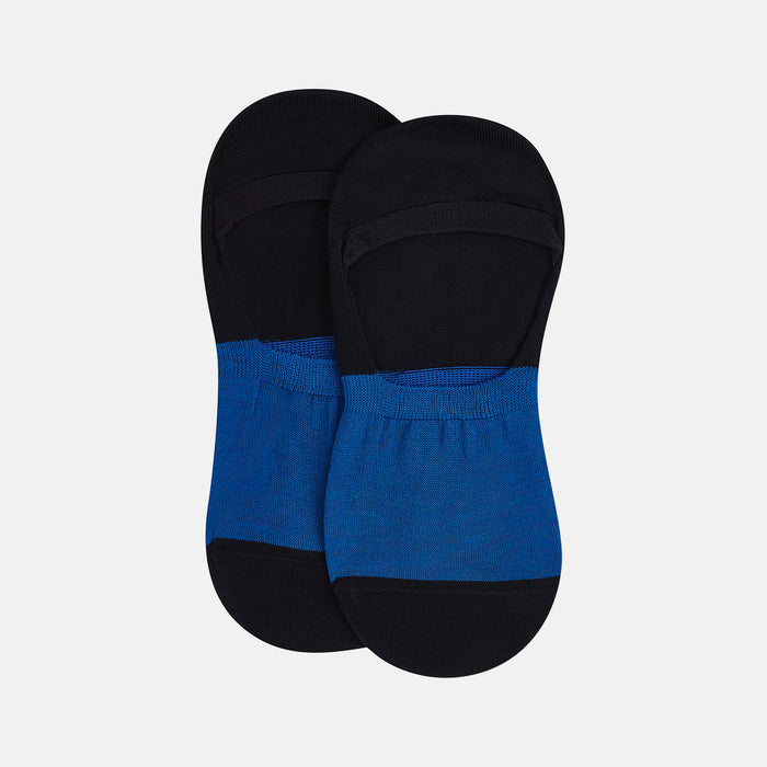 Royal Blue No-Show Socks Image 1