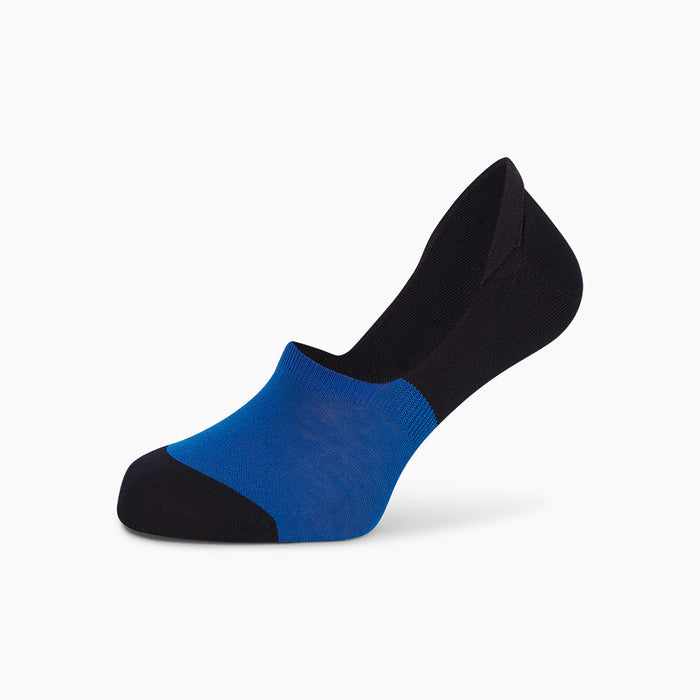 Royal Blue No-Show Socks Image 4