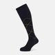 SOCKS LONG COTTON DIAMOND ON NAVY 11+