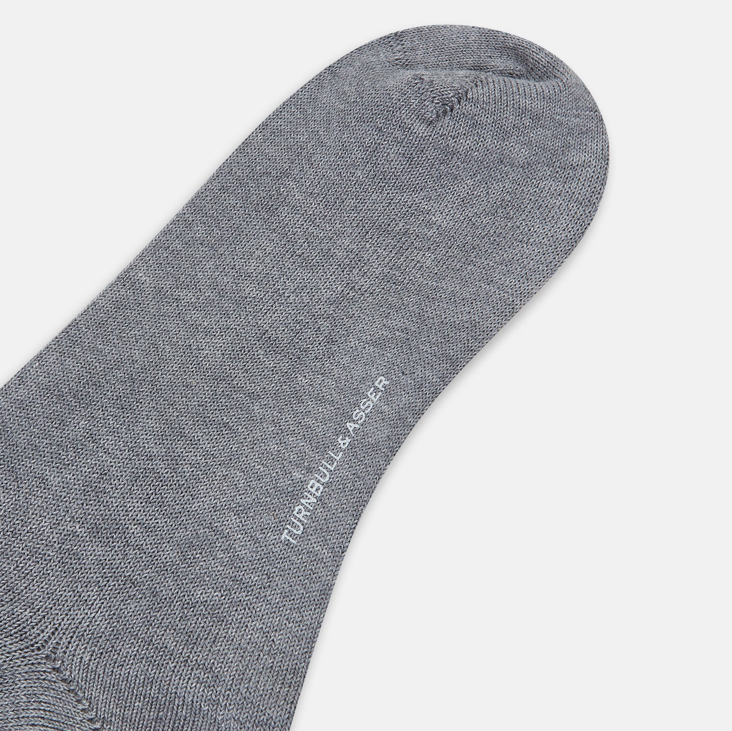 View 3 of product SOCKS LONG COTTON DIAMOND ON LIGHT GREY MELANGE 10+