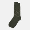 View 2 of product SOCKS SHORT COTTON DIAMOND ON OLIVE 13