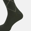 View 4 of product SOCKS SHORT COTTON DIAMOND ON OLIVE 13
