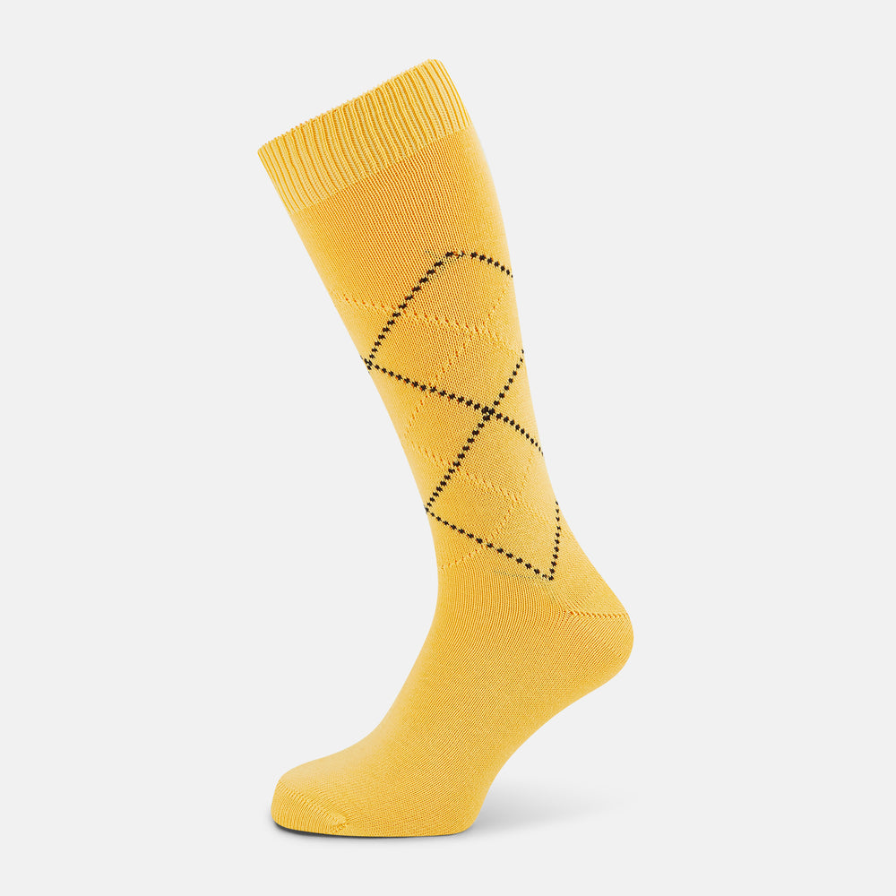 SOCKS SHORT COTTON DIAMOND ON BANANA 13