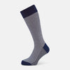 View 1 of product SOCKS SHORT COTTON ROYAL BLUE AND WHITE STRIPE 10+