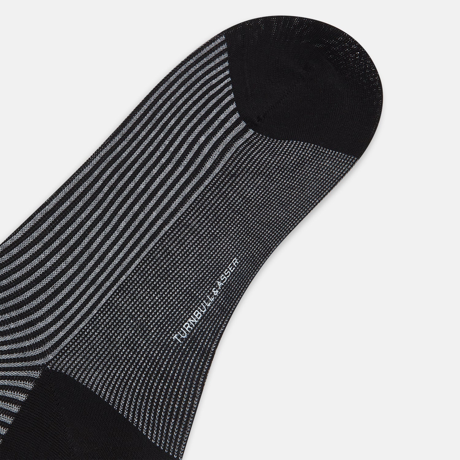 View 3 of product SOCKS SHORT COTTON  CHARCOAL STRIPE 12