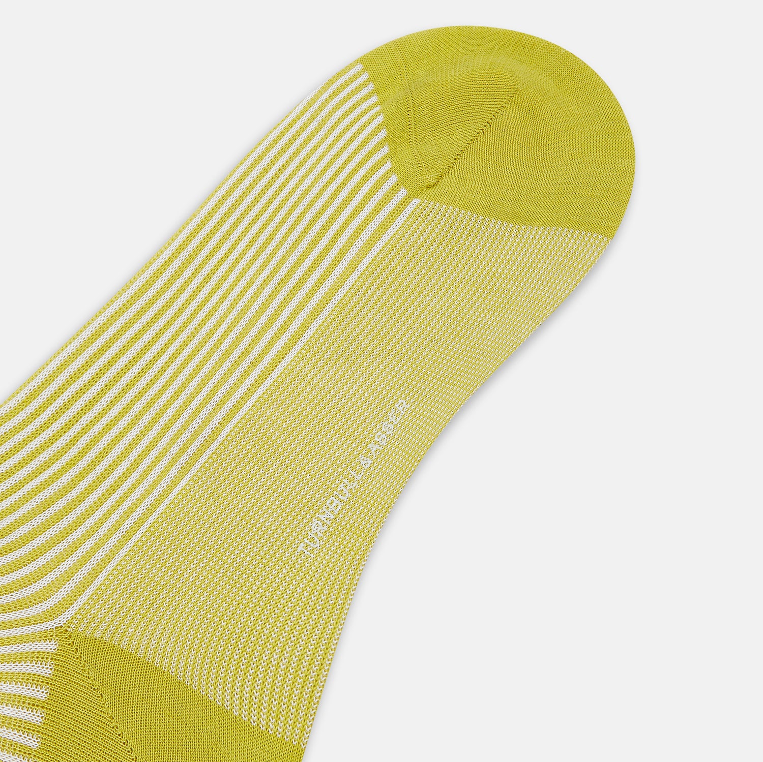 View 3 of product SOCKS SHORT COTTON CHARTREUSE LEMON STRIPE 10+