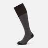 View 1 of product SOCKS LONG COTTON CHARCOAL STRIPE 13
