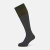 View 1 of product SOCKS LONG COTTON SAGE STRIPE 11+