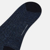 View 3 of product SOCKS SHORT COTTON/LINEN RIB NAVY 11+