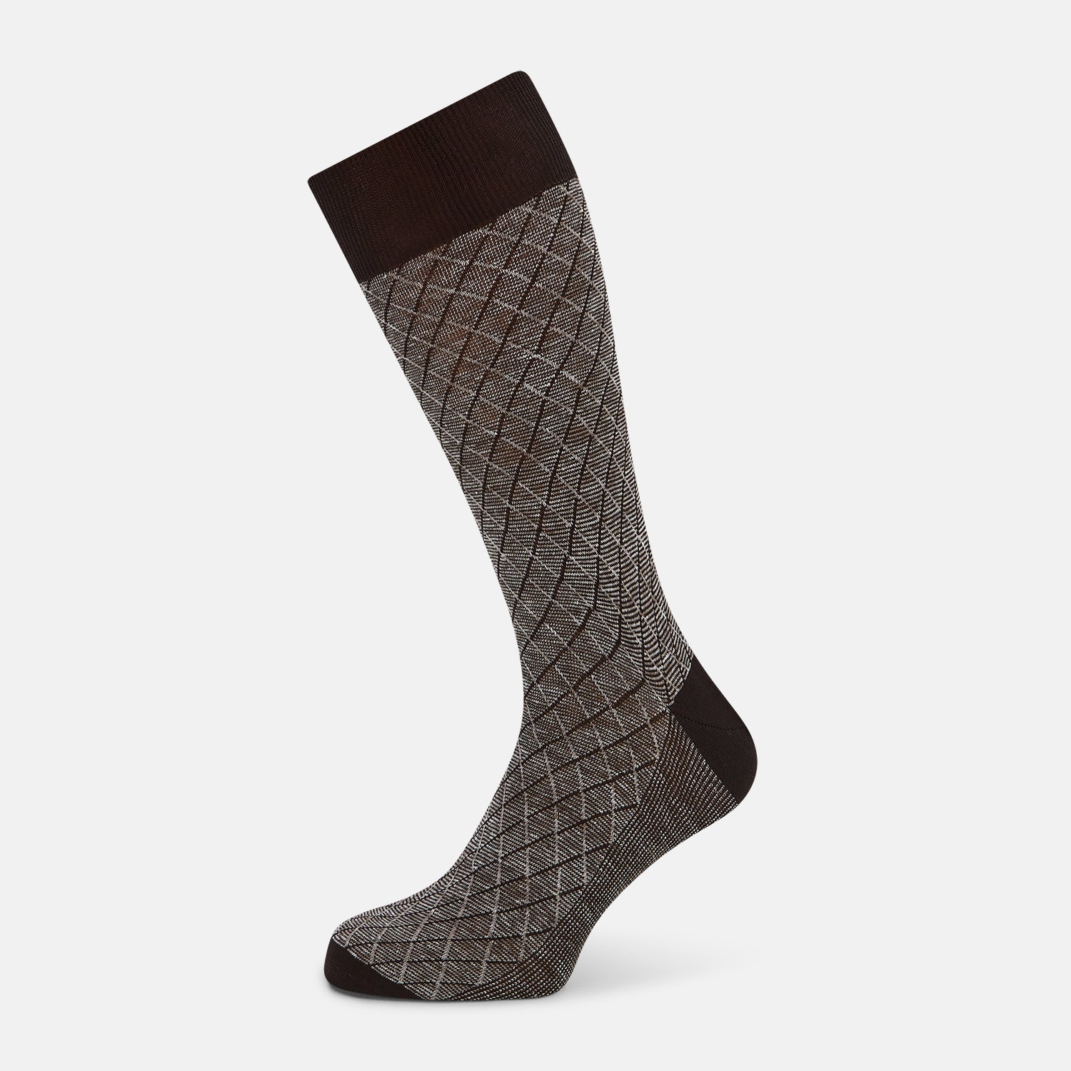 View 1 of product SOCKS SHORT COTTON/LINEN HARLEQUIN PINE CONE 13