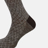 View 4 of product SOCKS SHORT COTTON/LINEN HARLEQUIN PINE CONE 13