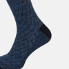 View 4 of product SOCKS SHORT COTTON/LINEN HARLEQUIN DENIM 13