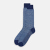 View 2 of product SOCKS SHORT COTTON/LINEN HARLEQUIN AZZURRO 13