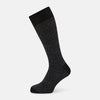 View 1 of product SOCKS SHORT COTTON/LINEN HARLEQUIN CHARCOAL 11+