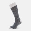 View 1 of product SOCKS SHORT COTTON/LINEN HARLEQUIN LIGHT PINK 11+