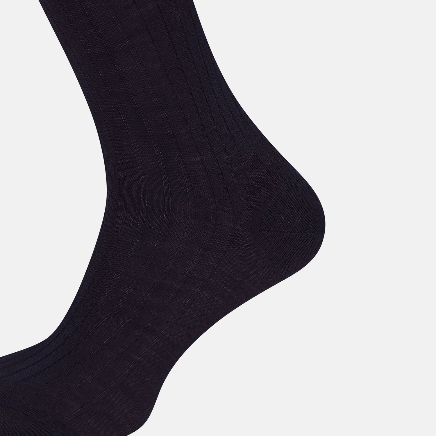 Image 4 of product Navy Wool Long Socks 12