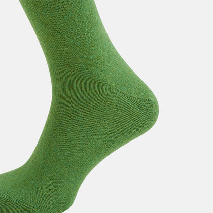 Fern Cashmere Mid-length Socks Image 3