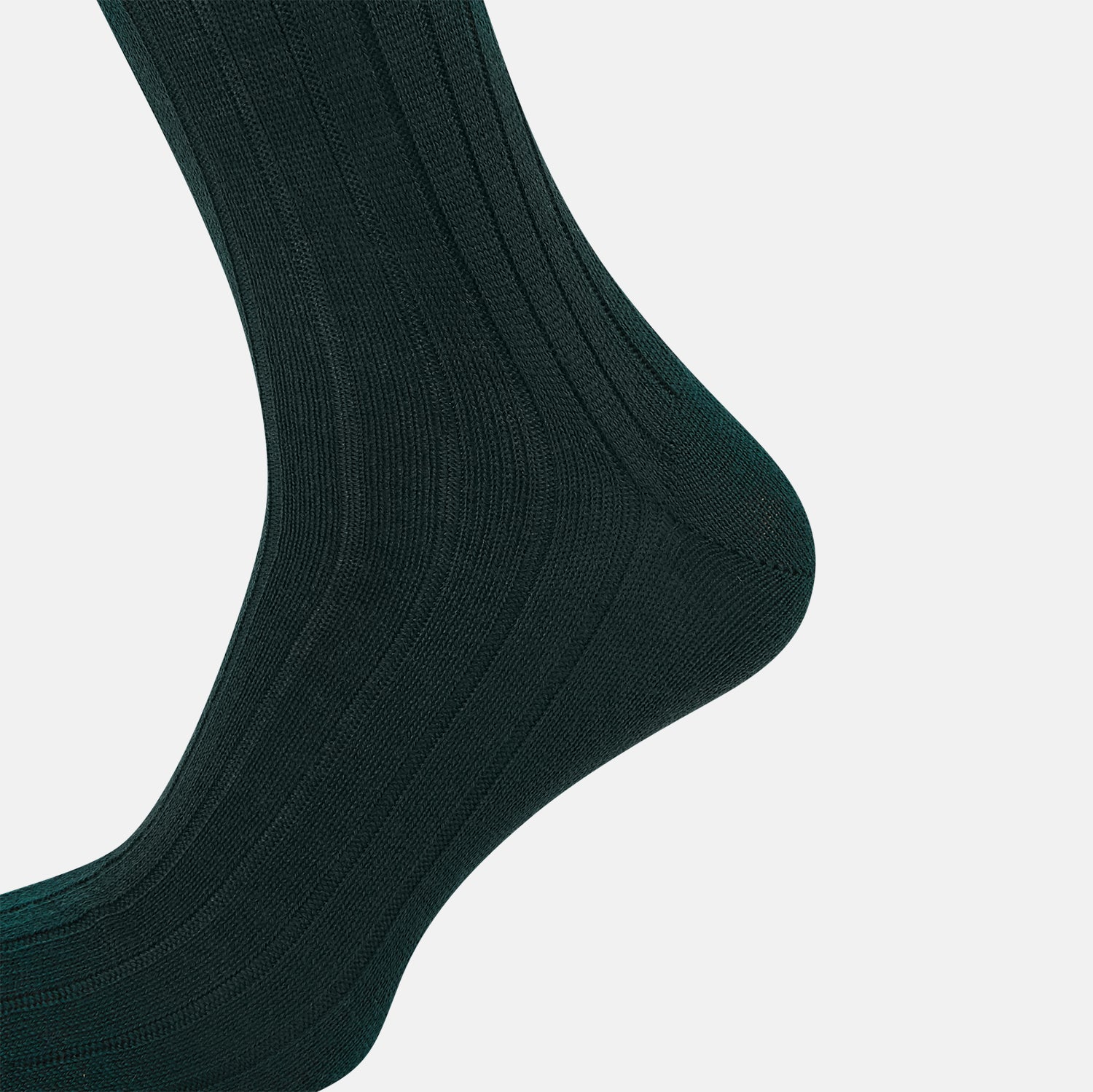 Image 4 of product Forest Green Wool Mid-length Socks 13
