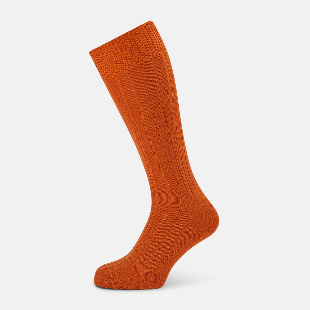 Clementine Wool Mid-length Socks 13