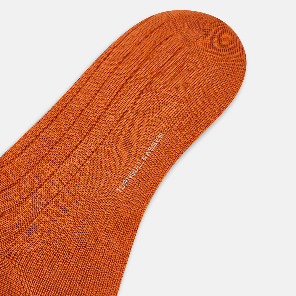 Clementine Wool Mid-length Socks 13