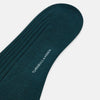 View 3 of product Forest Green Cashmere Silk Mid-length Socks 13