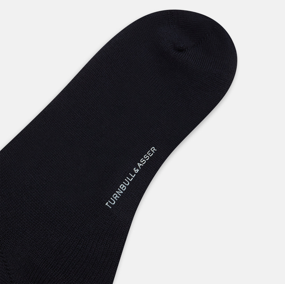 SOCKS WOOL ARGYLE LONG NAVY/ ROYAL/ LIGHT BLUE 10.5