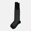 View 2 of product Black and Grey Wool Long Socks 13