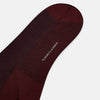 View 3 of product Burgundy and Navy Wool Long Socks 13