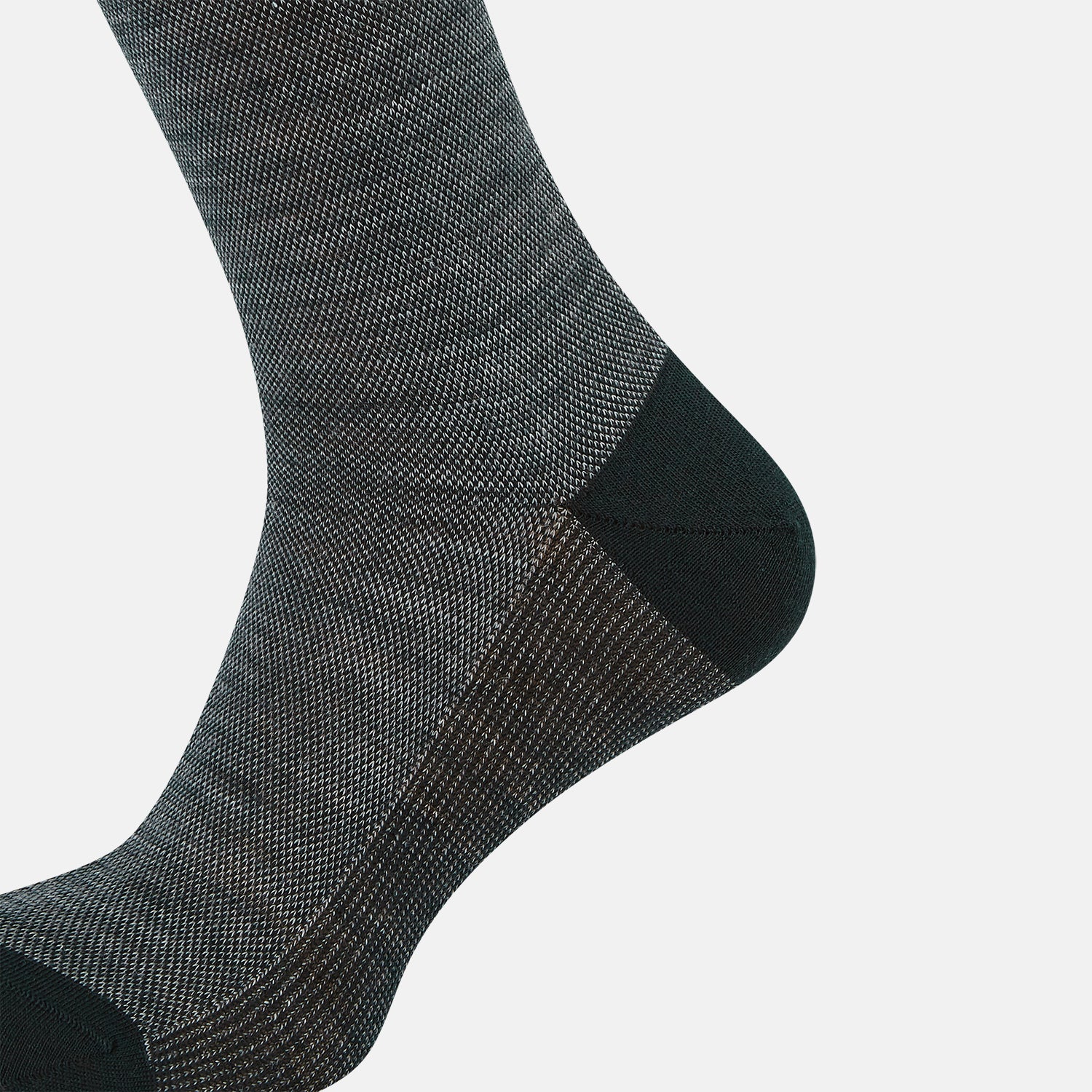 View 4 of product Sage Motif Wool Mid-length Socks 13