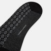 View 3 of product Charcoal Melange Antique Motif Wool Long Socks 10.5