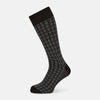 View 1 of product SOCKS WOOL MINI ARGYLE SHORT CHARCOAL MELANGE 11.5