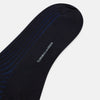 View 3 of product Navy and Blue Wool Blend Long Socks 13